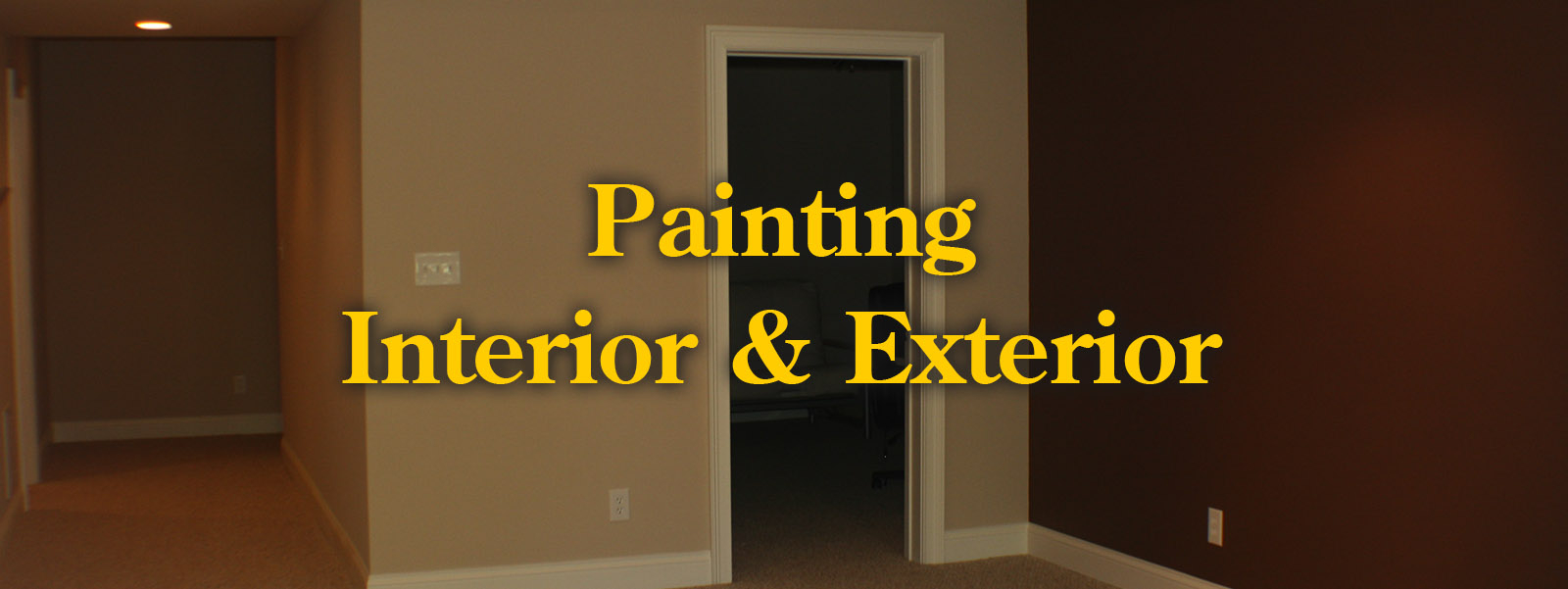 painting - interior and exterior trim