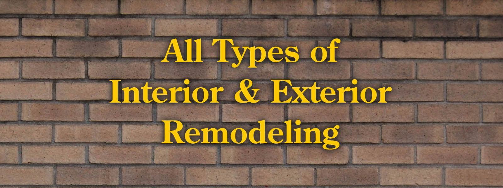 All types of remodeling and home renovation throughout Atlanta, Decatur, Gwinnett County, Dekalb County and surrounding areas.